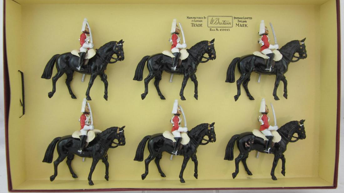 Britains Set #5184 Mounted Lifeguards. (1 of 1)