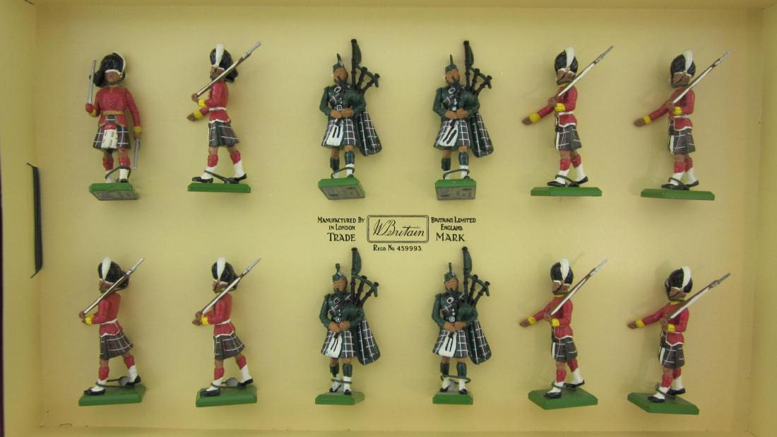 Britains Set #5185 Seaforth Highlanders. (1 of 1)