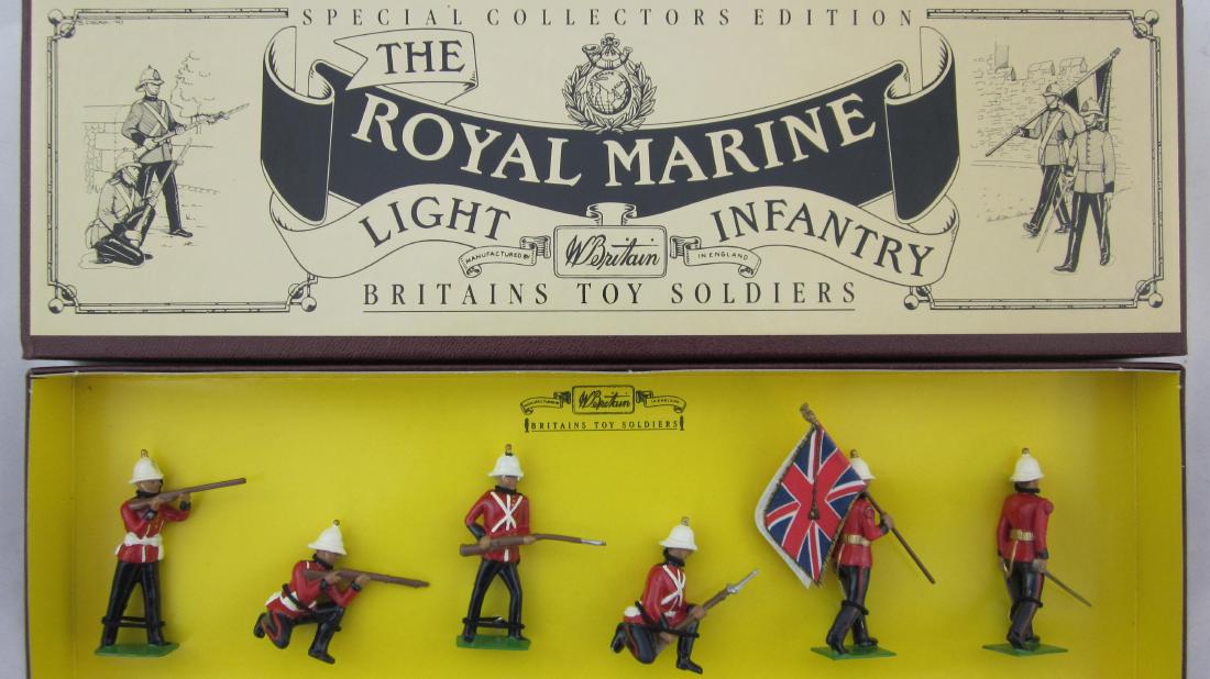 Britains Set #8808 Royal Marine Light Infantry. (1 of 1)