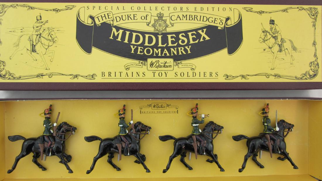 Britains Set #8812 Middlesex Yeomanry. (1 of 1)