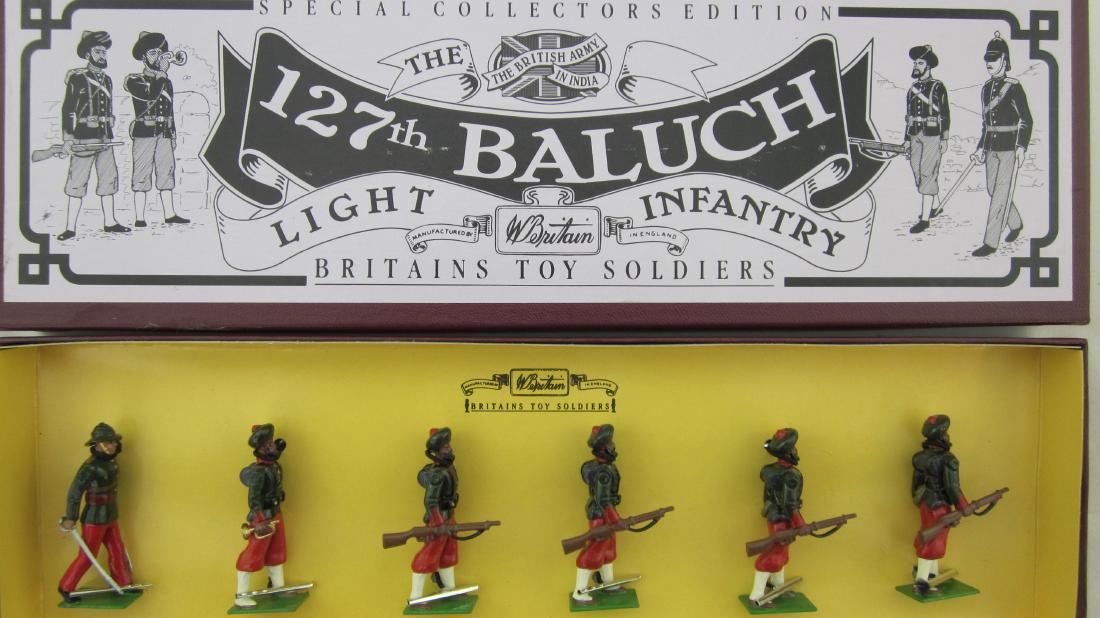 Britains Set #8833 127th Baluch Light Infantry. (1 of 1)