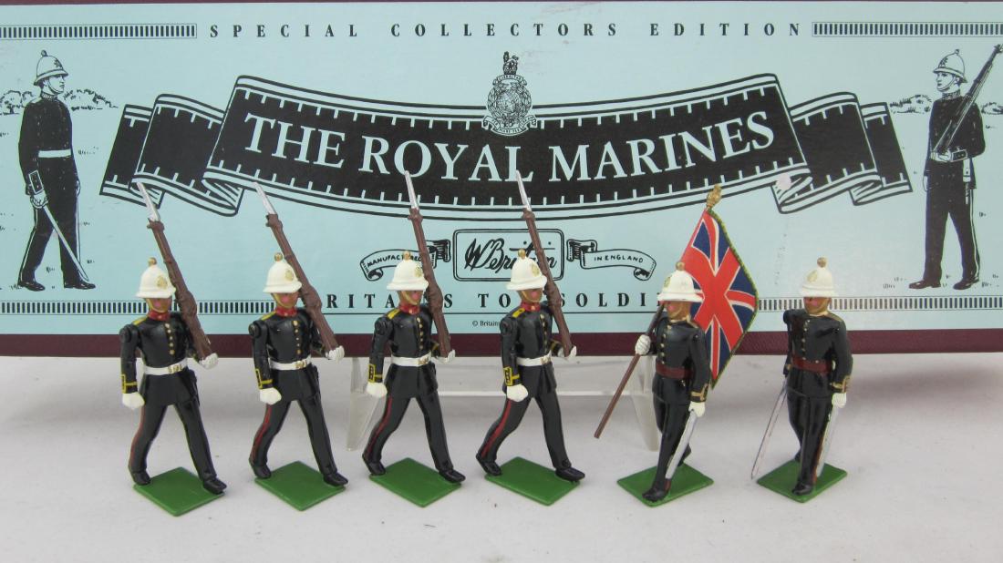 Britains Set #8855 Royal Marines. (1 of 1)