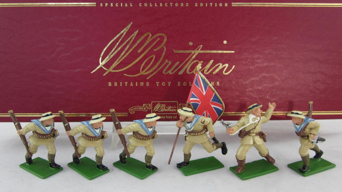Britains Set #8961 Royal Naval Landing Party. (1 of 1)