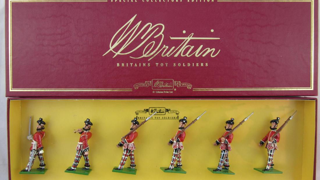 Britains Set#8962 King's Own Scottish Borderers. (1 of 1)