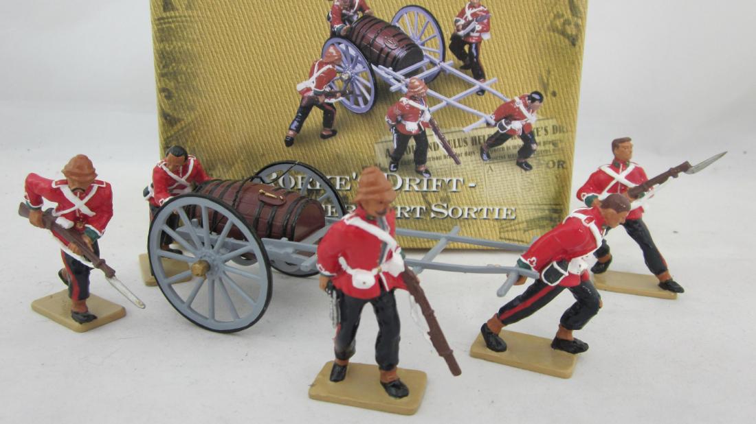 Britains Set #00258 The Water Cart Sortie. (1 of 1)