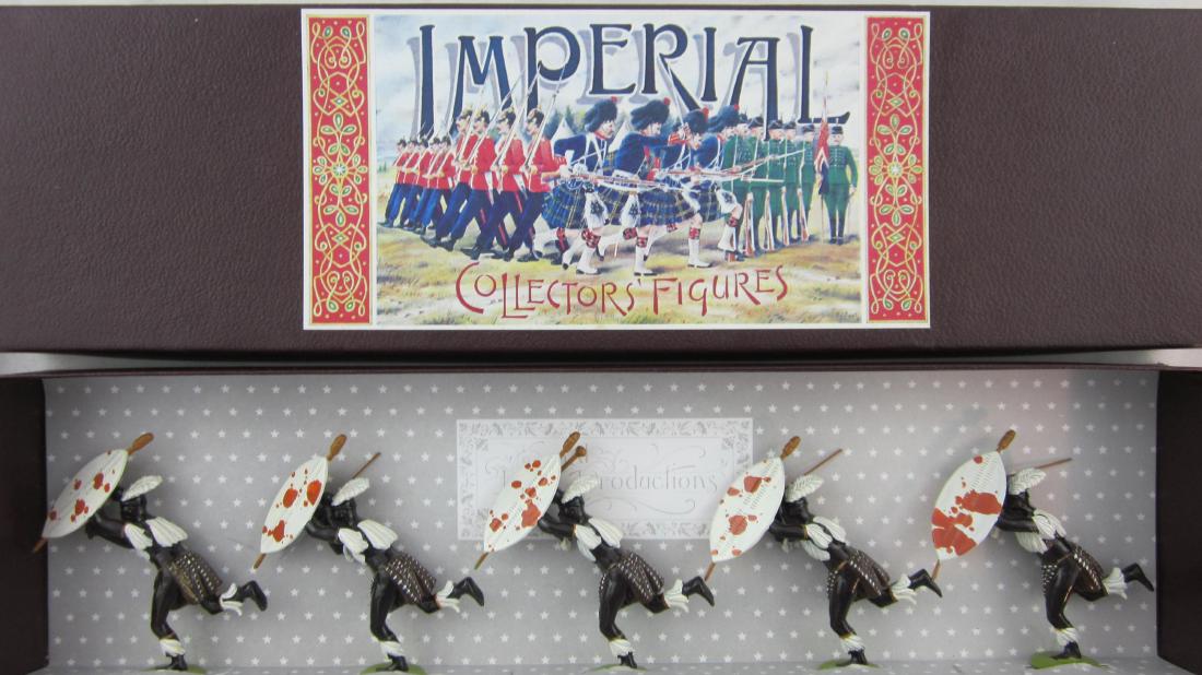 Imperial Set #29 iNdlondla Zulu Regiment 1879. (1 of 1)