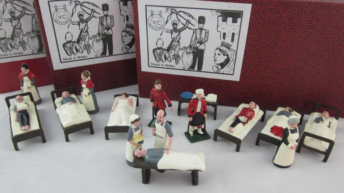 VC Miniatures Set #VC6,11 & 12 Hospital Set. (1 of 1)