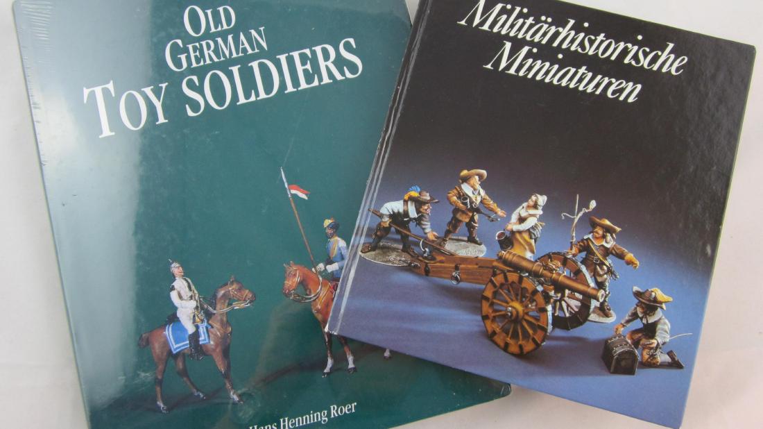 2 Books, Hans Roer "Old German Toy Soldiers". (1 of 1)