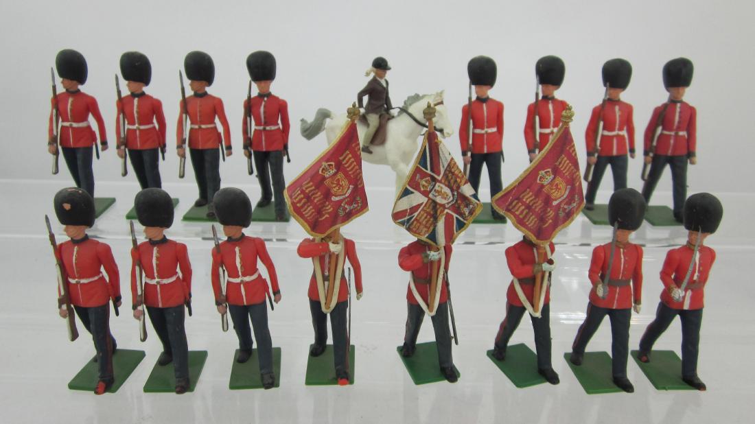 Britains Eyes Right Scots Guards with Colours (1 of 1)