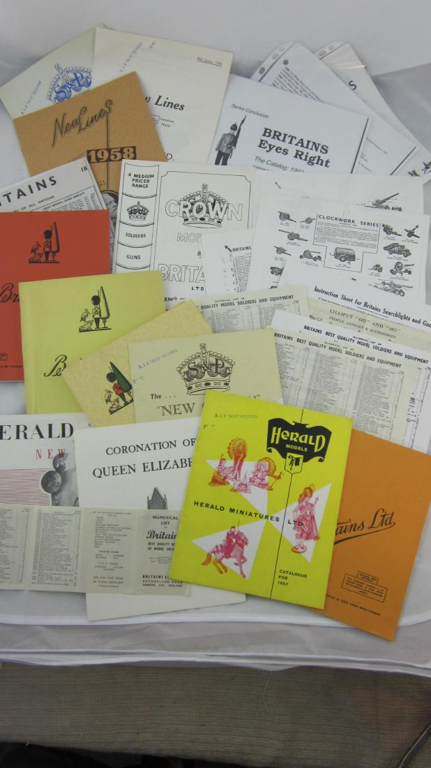 Britains Post War Original and Reprint Catalogs (1 of 1)