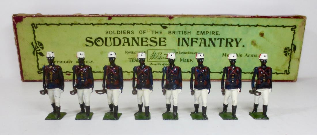 Britains #116 RARE Sudanese Infantry (1 of 1)