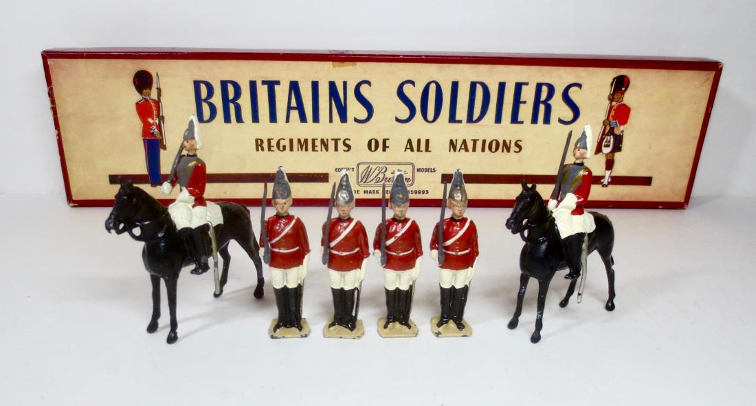 Britains #2029 The Life Guards Sentries (1 of 1)