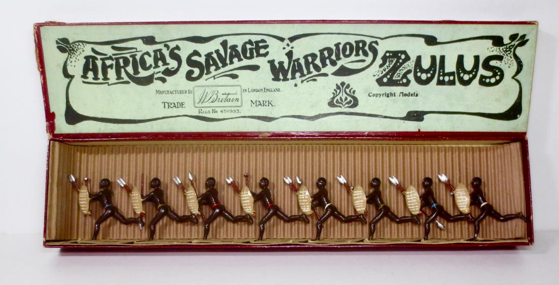 Britains #147 Africa's Warriors, Zulus (1 of 1)