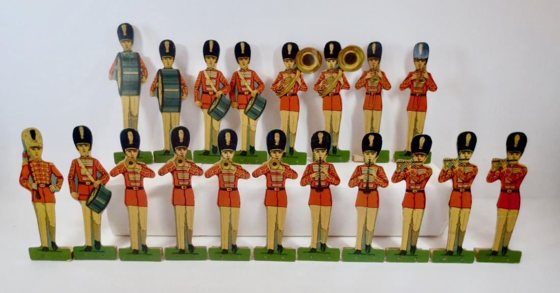 Milton Bradley Paper Soldiers on Parade Band (1 of 1)