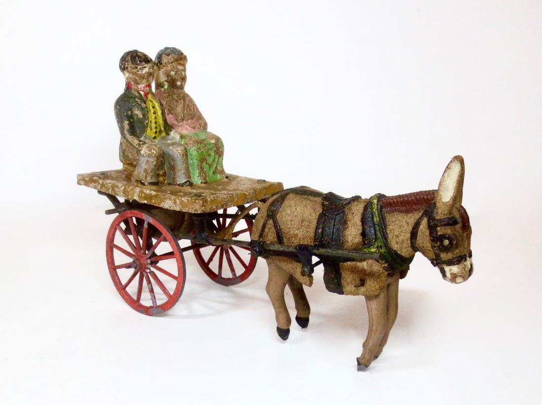 Britains VERY RARE Mechanical Donkey Cart (1 of 1)