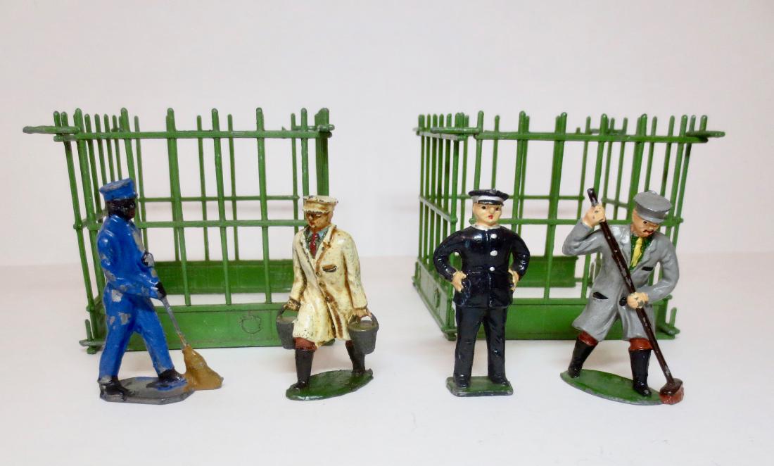Timpo & French Zoo Keepers and Fences (1 of 1)
