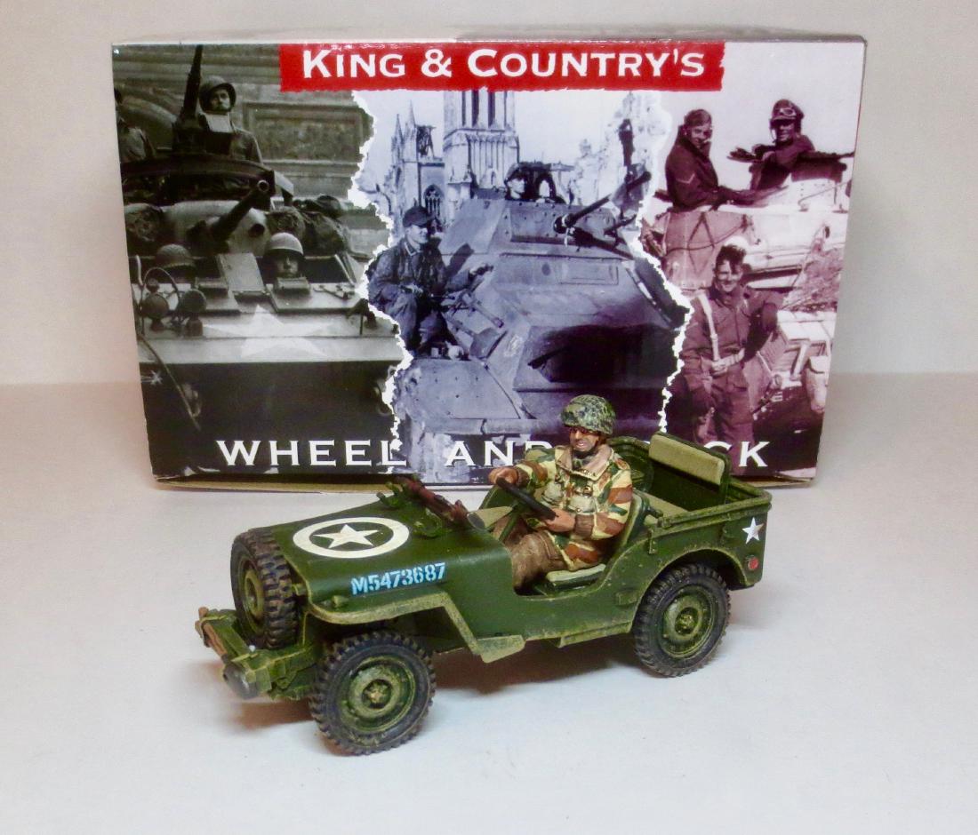 King & Country #MG053 Airborne Jeep (1 of 1)