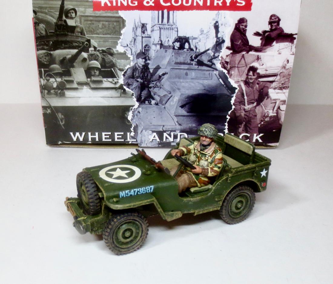 King & Country #MG053 Airborne Jeep (1 of 1)