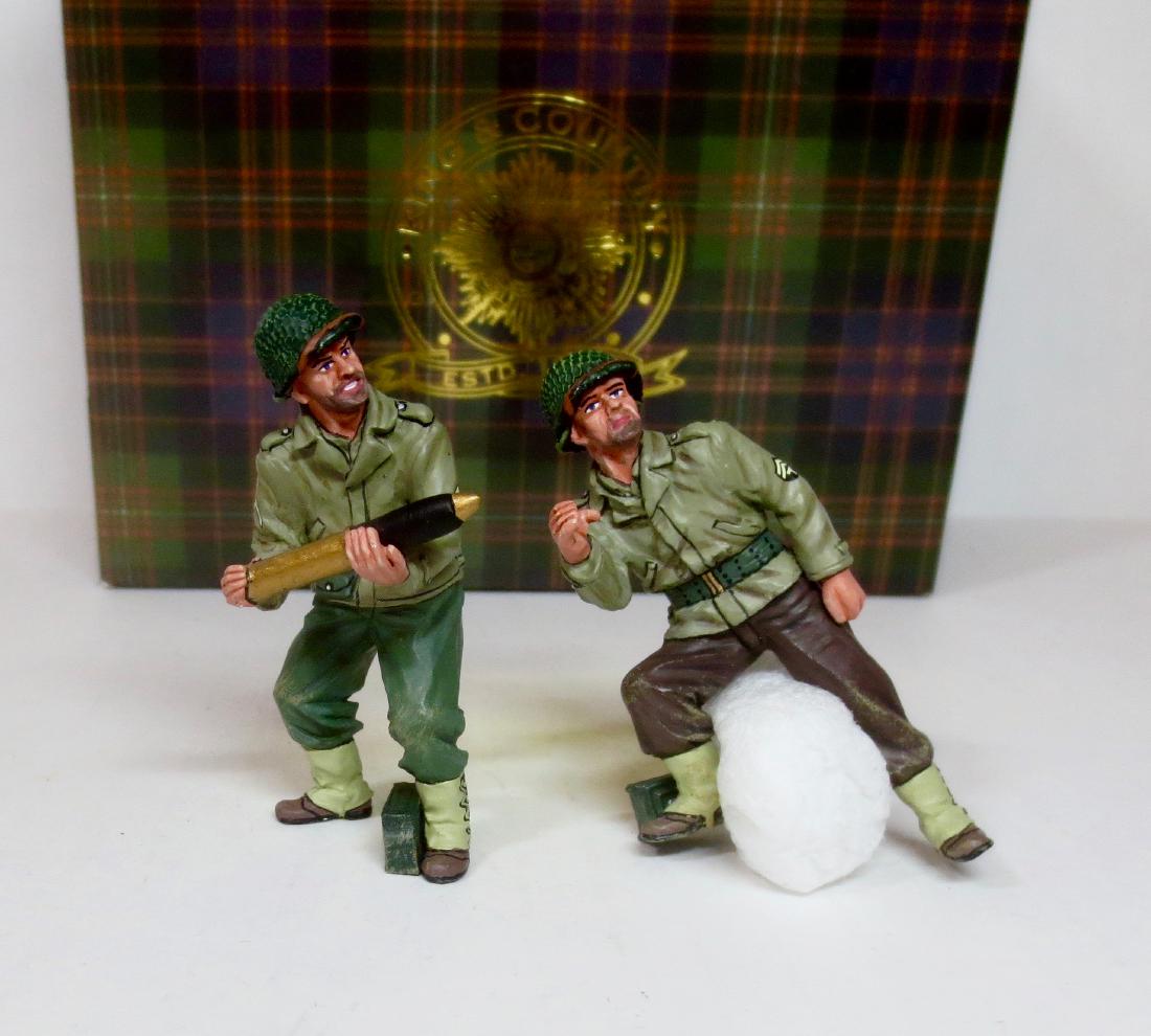 King & Country #DD153 M7 PRIEST CREW: King & Country "M7 Priest American Crew". Retired set. 2 pieces. Excellent condition. Box excellent.