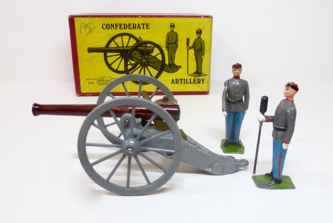 Britains #2058 Confederate Artillery (1 of 1)