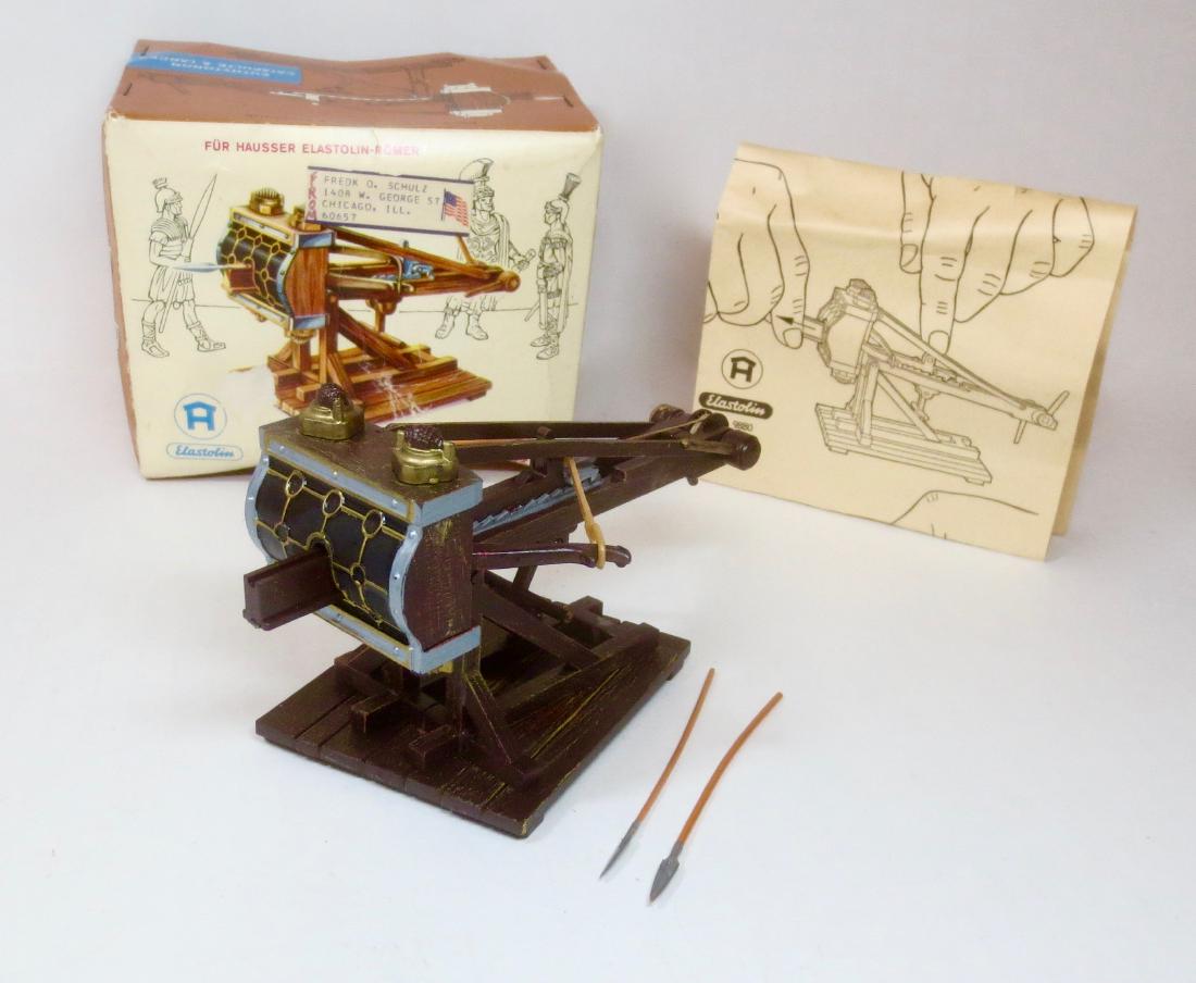 Elastolin Roman Catapult & Lances Boxed Set (1 of 1)