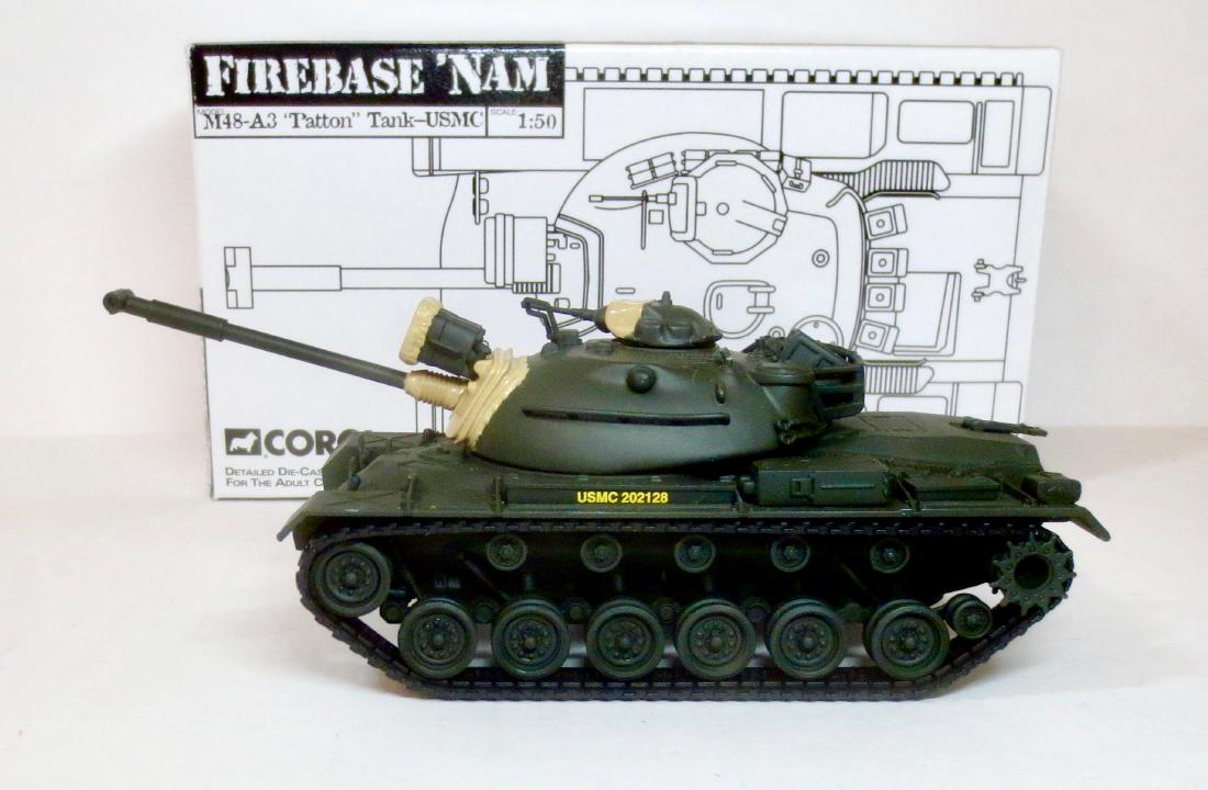 Corgi Firebase 'Nam USMC Patton Tank (1 of 1)