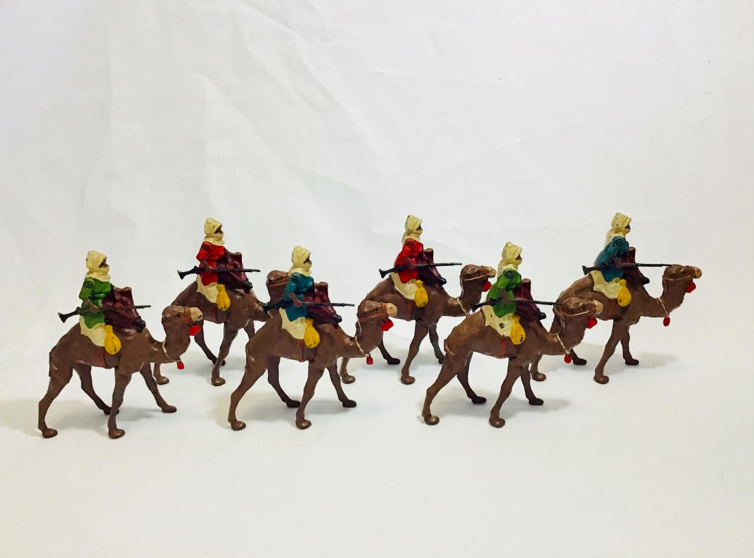 Britains Set # 193 Arabs on Camels (1 of 1)