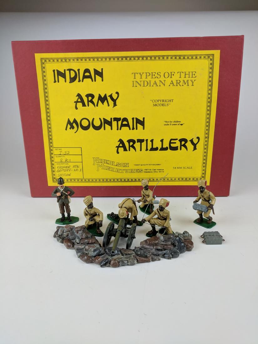 Nickolson Miniatures I32 Kashmir Mountain Battery (1 of 1)