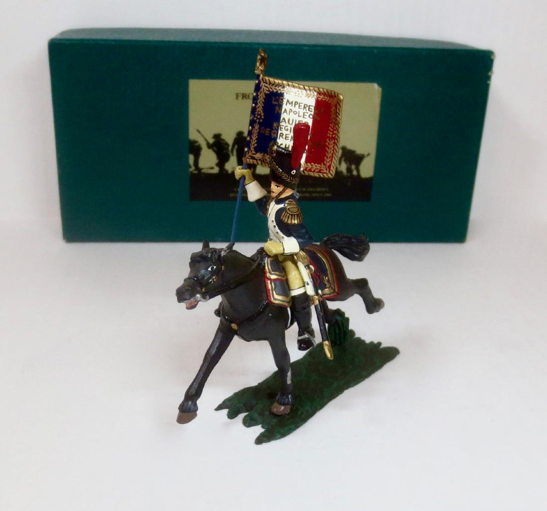 Frontline #F.H.G.7. French Officer with Standard (1 of 1)