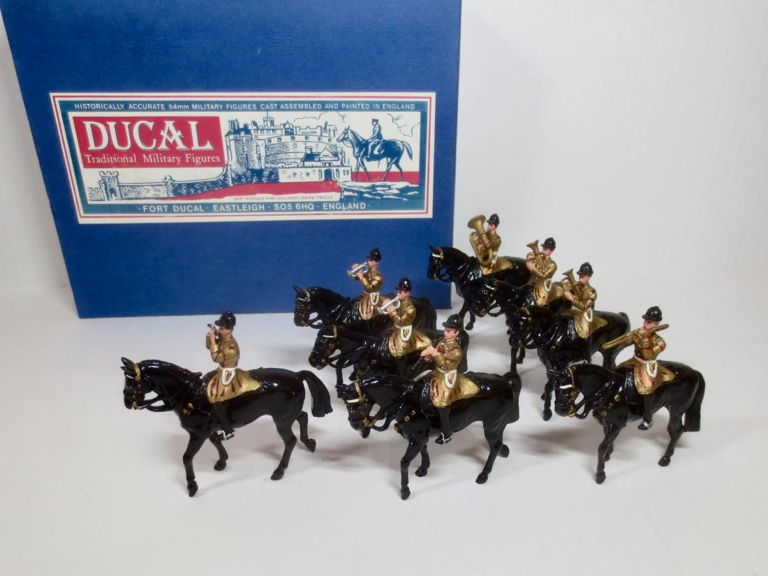 Ducal #5001B Household Cavalry Band: 8 pieces. Excellent condition. Box excellent.