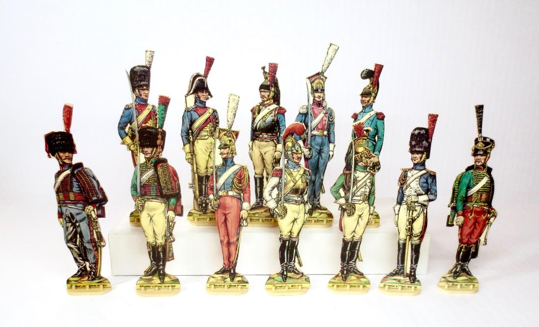 Unidentified Maker Napoleonic Paper Soldiers (1 of 1)