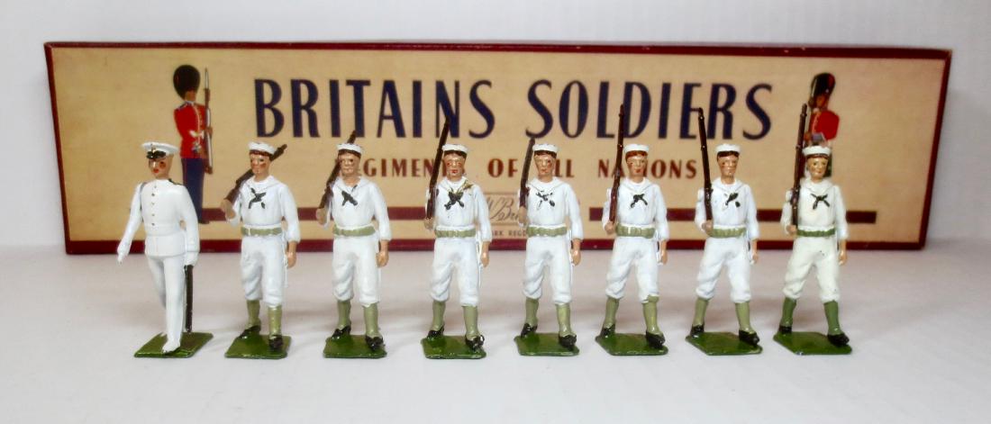 Britains #1253 U.S. Navy White jackets (1 of 1)