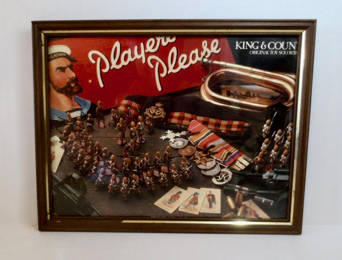 King & Country Framed Advertisement (1 of 1)