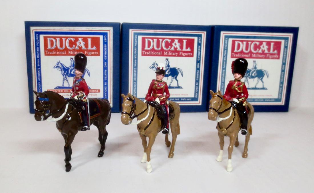 Ducal #M15, M16 & M17 Mounted British Officers (1 of 1)
