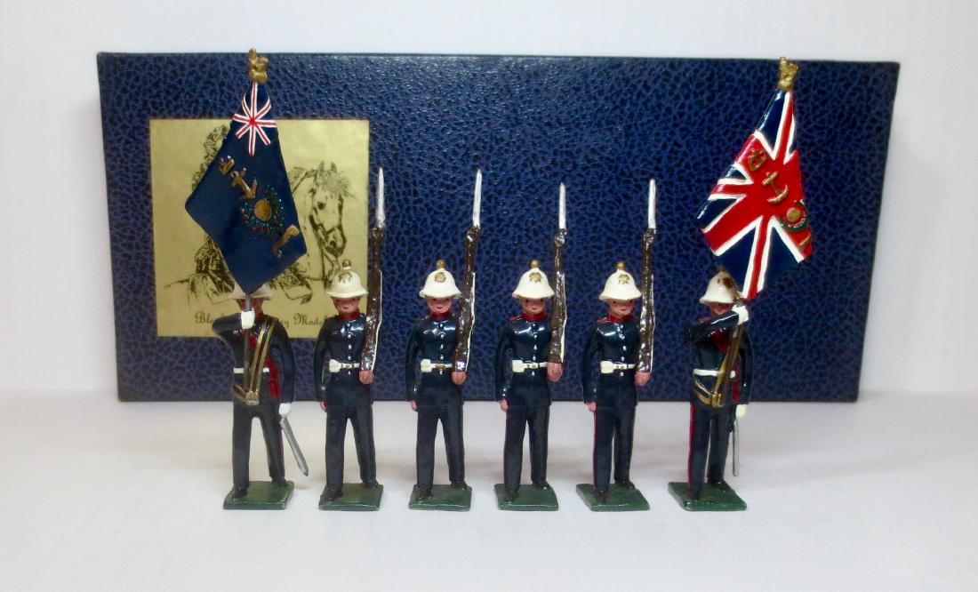 Blenheim Royal Marine Colour Party (1 of 1)