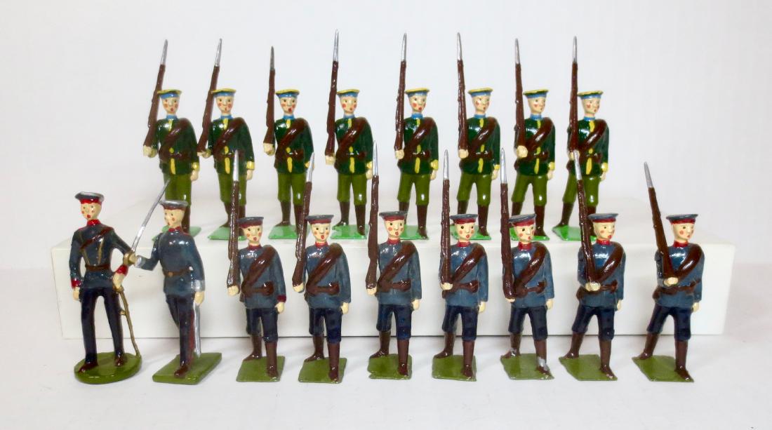 Unidentified Maker Solid Cast Russian Infantry (1 of 1)