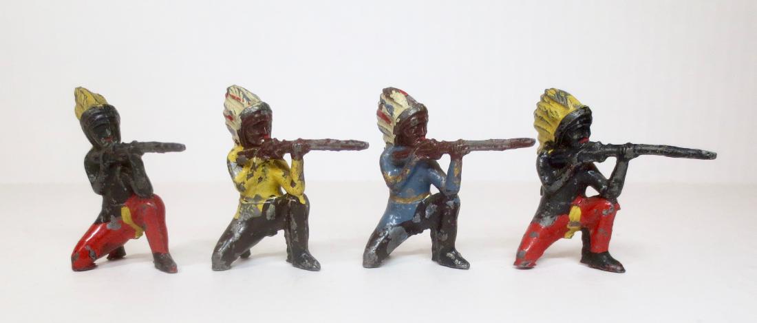 Reka Indians Kneeling firing Rifles (1 of 1)