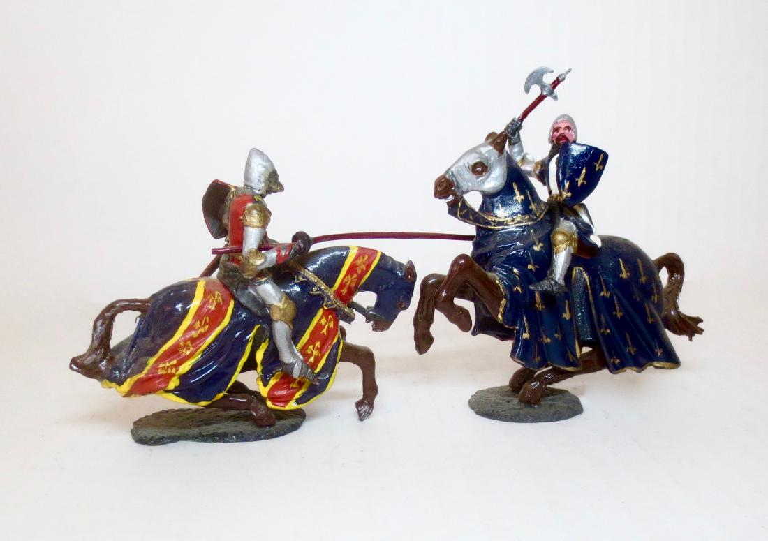 Unidentified Maker 65mm Battling Knights (1 of 1)