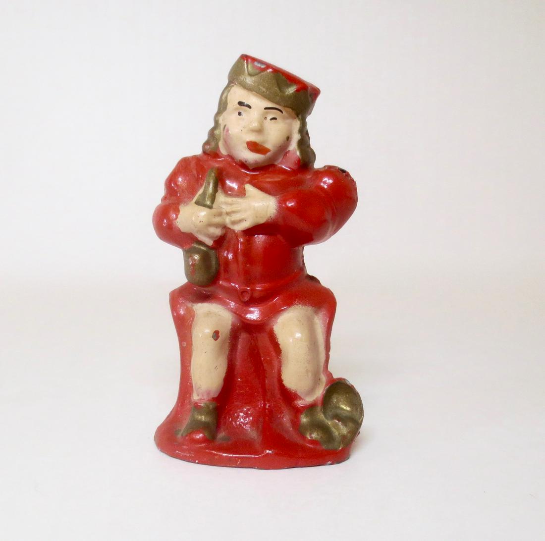 Tommy Toys Old King Cole: Old King Cole (the merry old soul) with his pipe. From Tommy Toys Nursery Rhyme Series. Circa 1936 - 1939. 1 piece. Excellent condition.