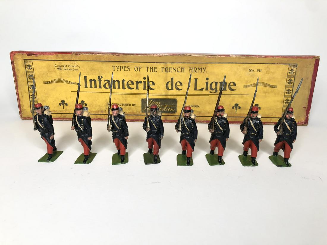 Britains Set #141 French Infantry of the Line (1 of 1)