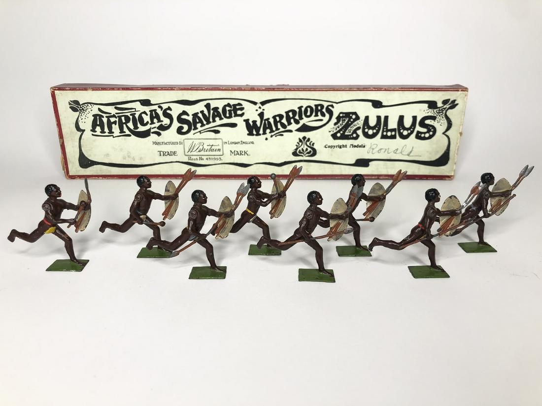 Britains Set #147 Zulus (1 of 1)