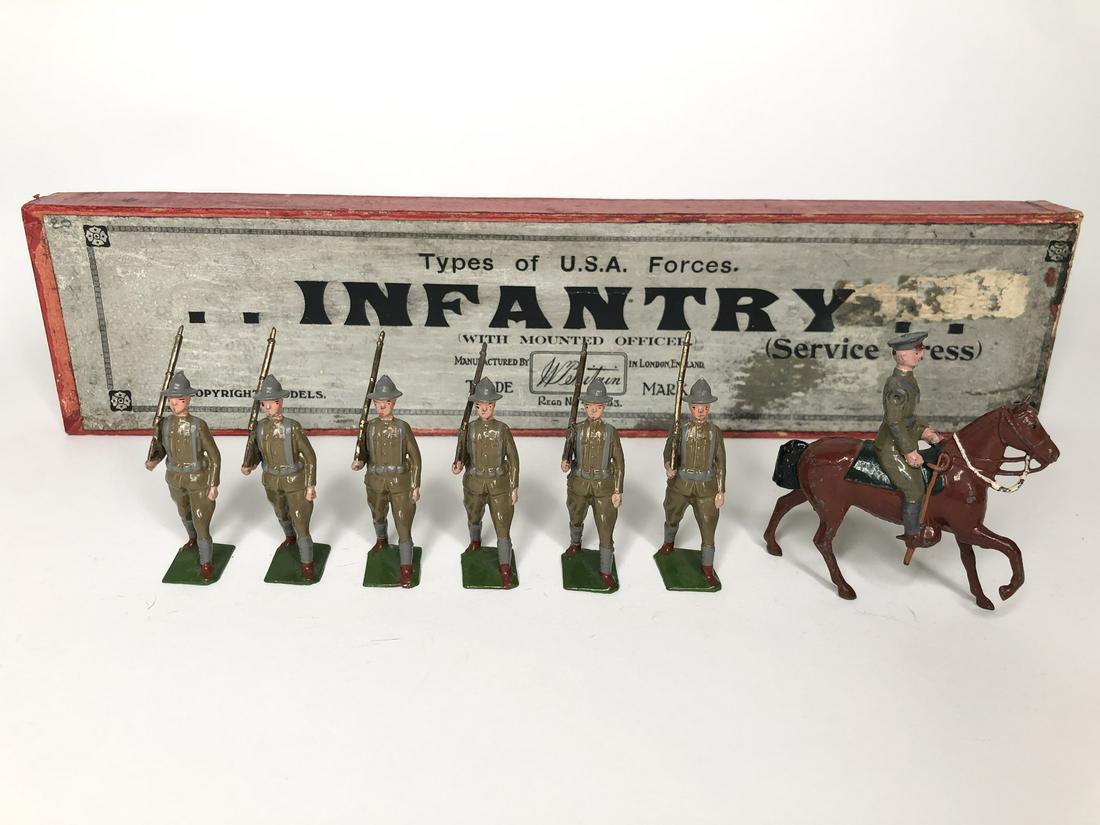 Britains Set #242 U.S. Infantry Service Dress (1 of 1)