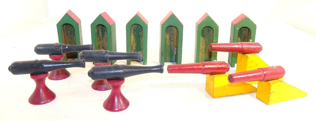 Wooden Guardhouses and Cannon (1 of 1)