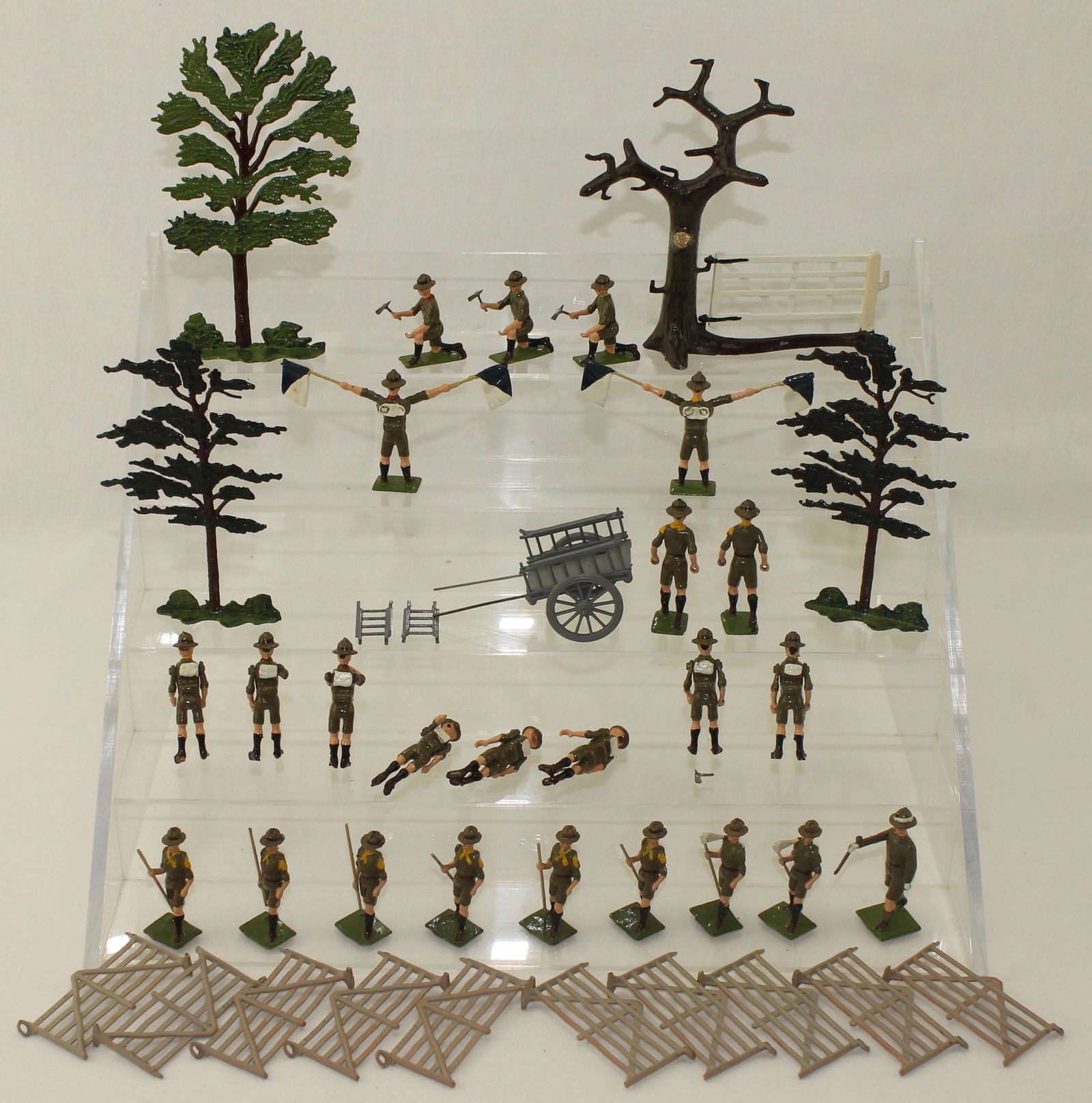 Britains Set #181 Boy Scout Display (1 of 9)
