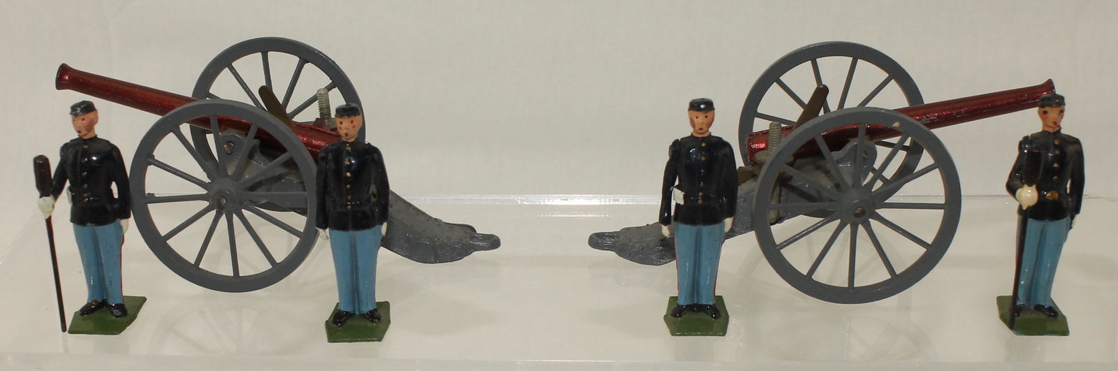 Britains Lot Set #2057 Union Artillery with Crew (1 of 2)