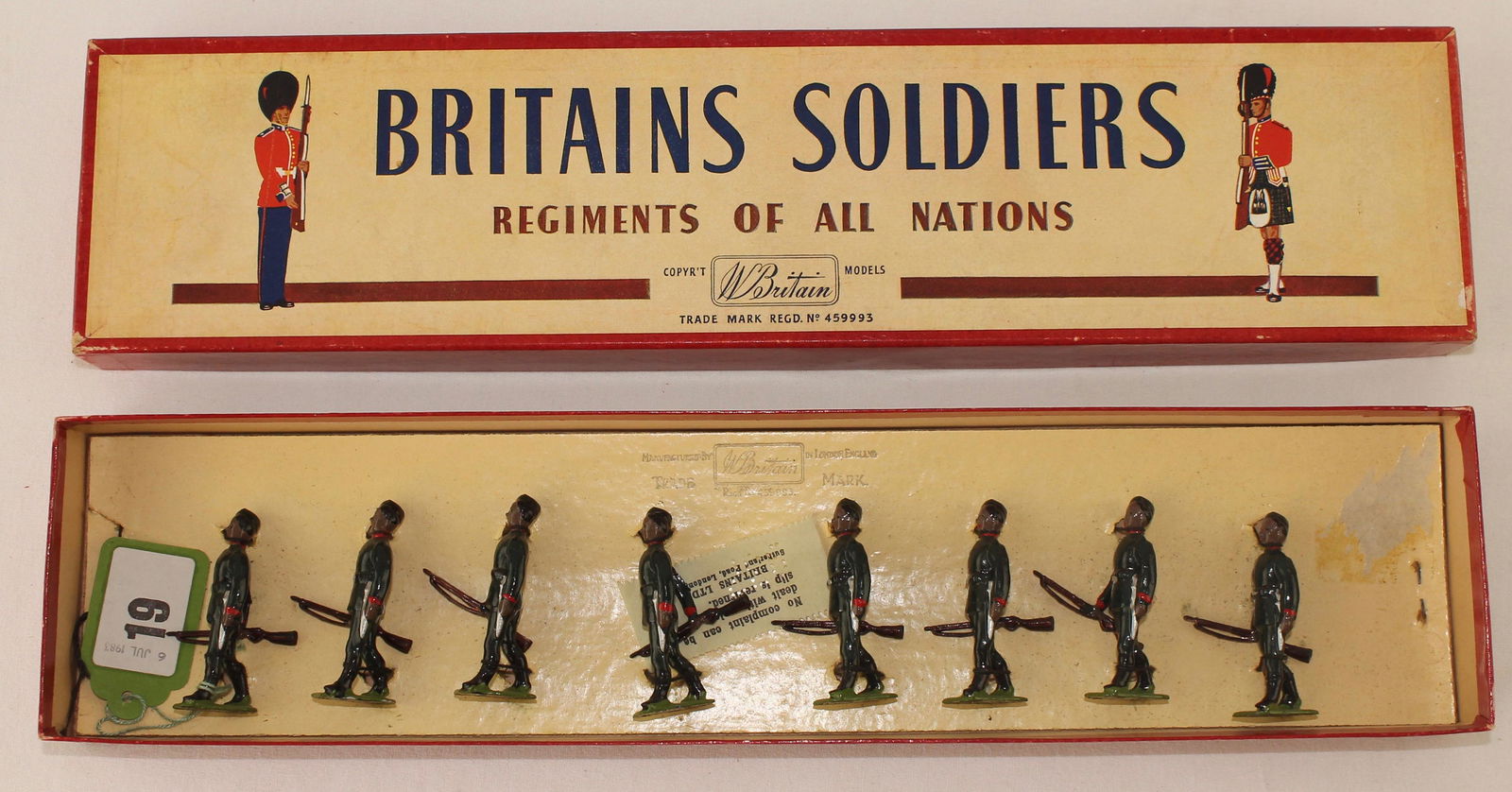 Britains set #197 Gurkha Rifles (1 of 1)