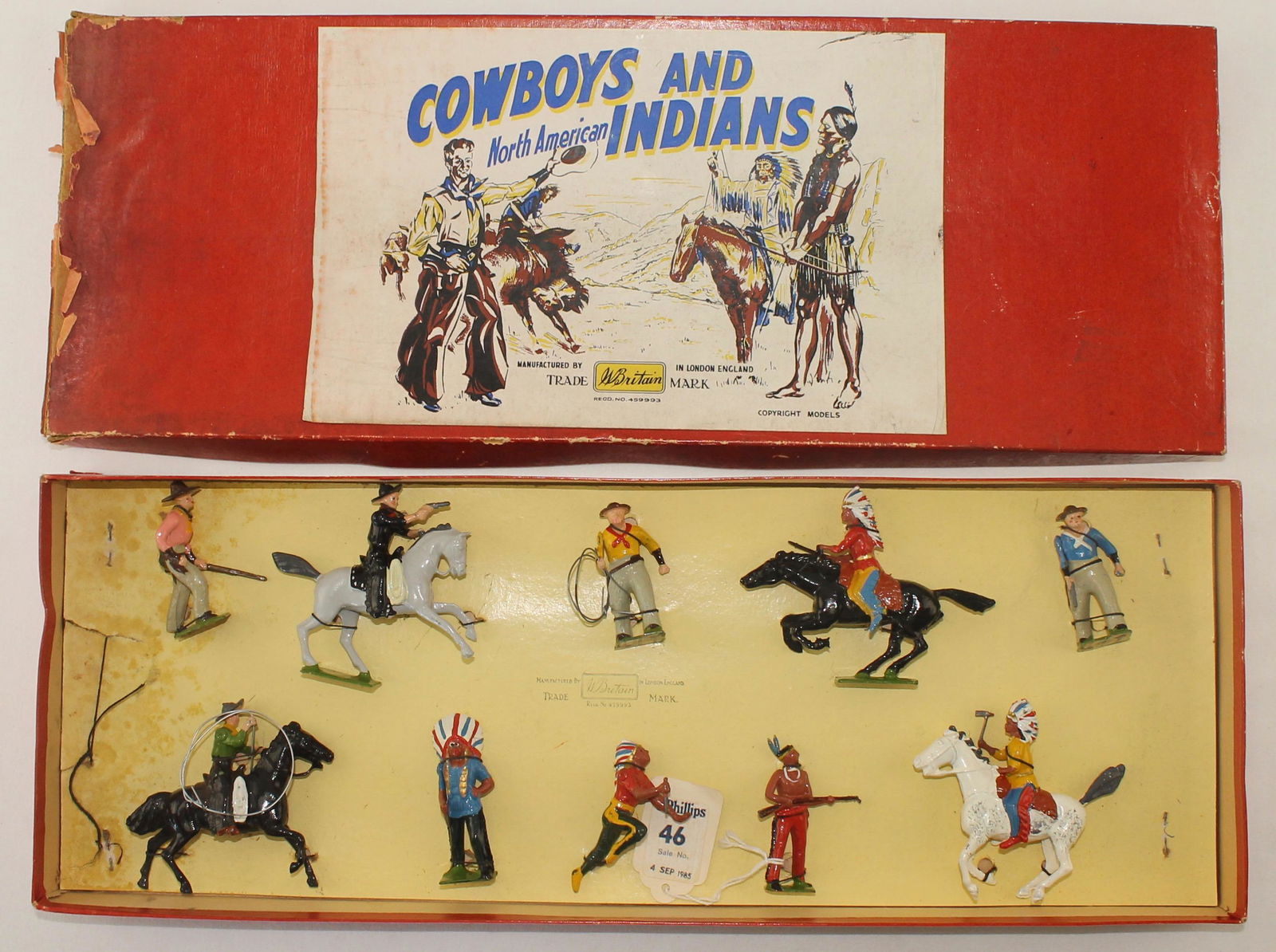 Britains Set #272 North American Indians Cowboys (1 of 1)