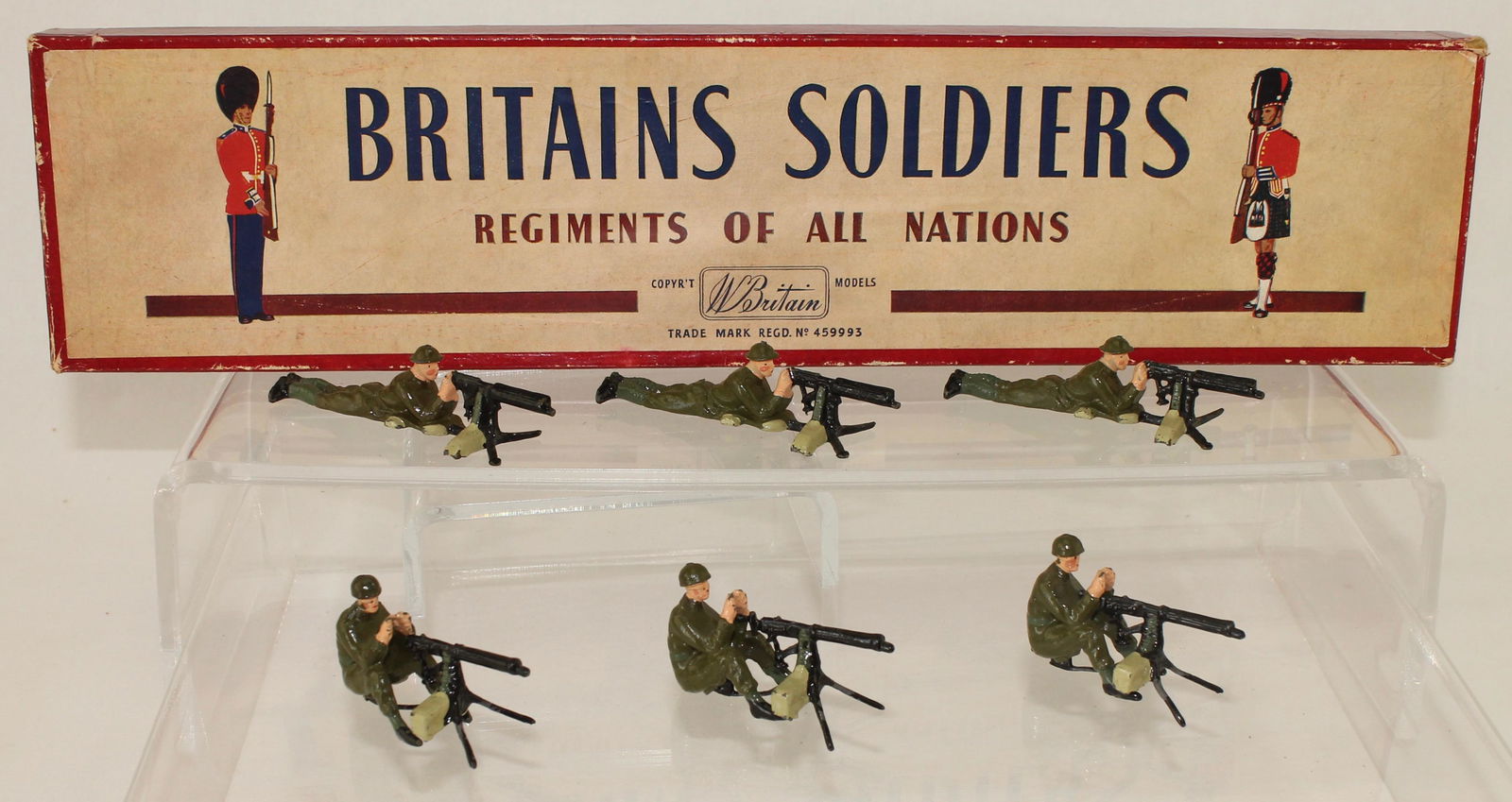 Britains Set #1318 British Machine Gunners (1 of 3)