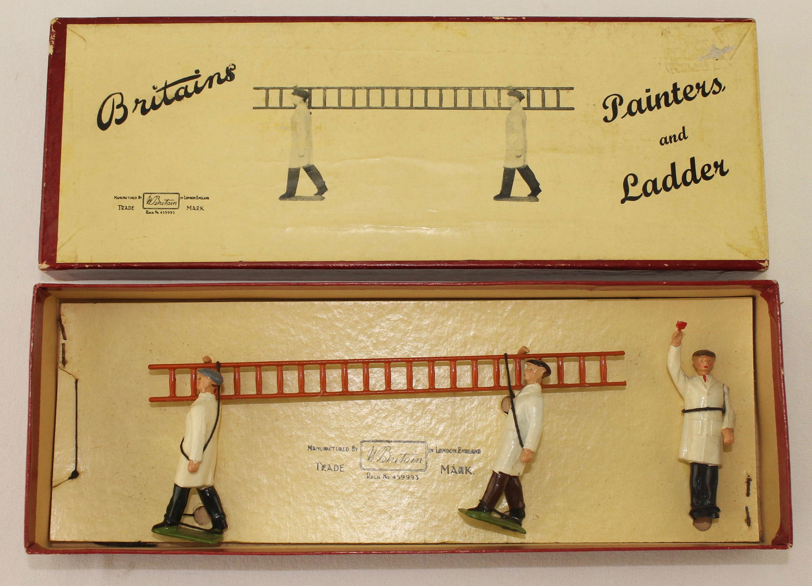 Britains Set #1494 Painters and Ladder (1 of 1)
