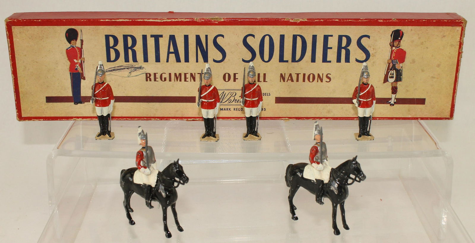 Britains Set #2029 Life Guards Mounted and Foot (1 of 3)